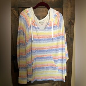 Lightweight knit pullover hoodie by Koolaburra by Ugg